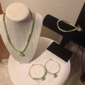 Heavenlee-Scent, Lime Green glamour ladies fashion jewelry